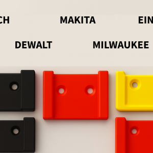 Battery carriers for AKU tools